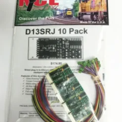 NCE 0145 HO DCC Decoder, 4-Function 9-Pin (10) - Your Source for Gaming Essentials* Trains