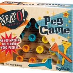 Toys>Neato Classics Wooden Peg Game Puzzle - Your Source for Gaming Essentials