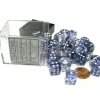 Dice>Nebula 12mm D6 Chessex Dice Block (36 Dice) - Black with White Pips - Your Source for Gaming Essentials