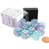 Dice>Nebula 16mm D6 Dice Block (12 Dice) - Wisteria with White Pips - Your Source for Gaming Essentials