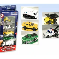 Toys>New York City Official 5 Piece Diecast Vehicle Set - Your Source for Gaming Essentials
