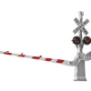 NJ International 2160 N Scale Red & White Crossing Gate Type "A" Signal (2) - Your Source for Gaming Essentials* Trains