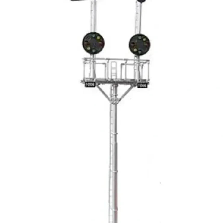 NJ International 3213 O BRASS B&O Style LED Dual Color Position Bracket Signal - Your Source for Gaming Essentials* Trains