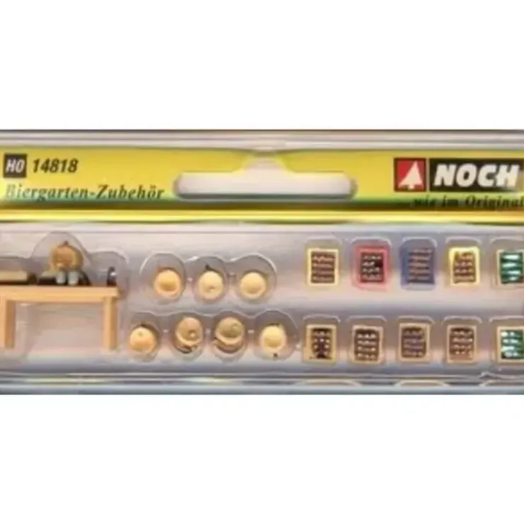 Noch 14818 HO Beer Garden Accessories - Your Source for Gaming Essentials* Trains