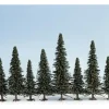 Noch 48620 3-13/64-5-13/64" Two Tone Fir Tree Assorment (Pack of 25) - Your Source for Gaming Essentials* Trains