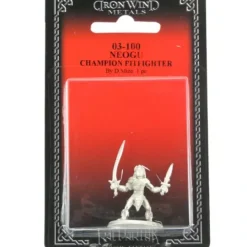 Tabletop Miniatures>Noegu Pitfighter Champion #03-100 Classic Ral Partha Fantasy RPG Metal Figure - Your Source for Gaming Essentials