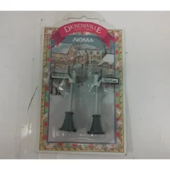 Noma 6188 O Dickensville Collectables Street Signs (Pack of 2) - Your Source for Gaming Essentials* Trains