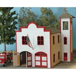 NortheasterN Models 40023 N Springfield Fire Station Kit - Your Source for Gaming Essentials* Trains
