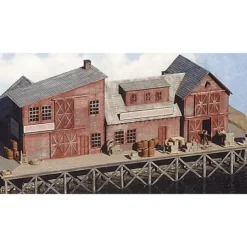 Northeastern Scale Models 20109 HO Sam Cahoon's Fish Pier Kit - Your Source for Gaming Essentials* Trains