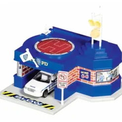 Toys>NYPD Mini Police Station with 1 Vehicle - Your Source for Gaming Essentials