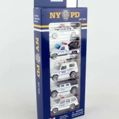 Toys>NYPD 5 Piece Vehicle Gift Set - Your Source for Gaming Essentials
