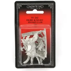 Tabletop Miniatures>Ogre Knight/Reptile Mount #01-243 Classic Ral Partha Fantasy RPG Metal Figure - Your Source for Gaming Essentials