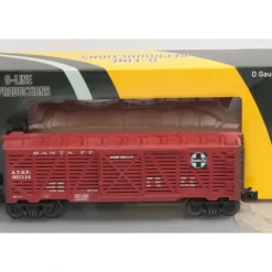 O-Line 102 AT&SF Stock Car #601114 - Your Source for Gaming Essentials* Trains