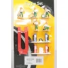 O-Line 810 Gas Station Pumps, Auto Lift, & Figures Accessory Set (Set of 8) - Your Source for Gaming Essentials* Trains