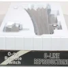 O-Line 607 O O72 SnapTrack Left Hand Remote Switch Turnout - Your Source for Gaming Essentials* Trains