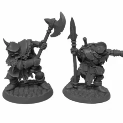 Tabletop Miniatures>Orcs of the Ragged Wound Leaders (2) 07014 Bones USA Unpainted Plastic Miniature - Your Source for Gaming Essentials