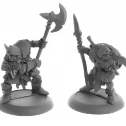 Tabletop Miniatures>Orc Warriors (2) #04072 Dark Heaven Legends Unpainted Metal Figures - Your Source for Gaming Essentials