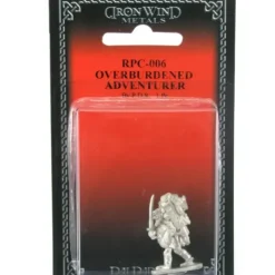 Tabletop Miniatures>Overburdened Adventurer #RPC-006 Classic Ral Partha Fantasy RPG Metal Figure - Your Source for Gaming Essentials
