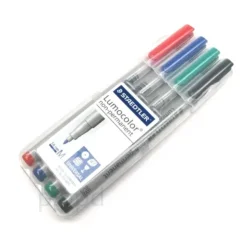 Board Games>4-Pack Mat Marking Pen: Staedtler Lumocolor Non-Permanent Water Soluble Markers - Your Source for Gaming Essentials