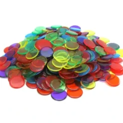 Board Games>Pack of 300 6 Assorted Colors Extra Thick 3/4" 19mm Sorting Chips - Your Source for Gaming Essentials