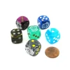 Dice>Pack of 6 Custom 16mm Assorted Style Funny Meme Dice - Don't Worry It's a Six! - Your Source for Gaming Essentials