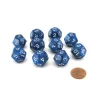 Dice>Pack of 10 D12 18mm Koplow Games Pearl Dice - Navy - Your Source for Gaming Essentials