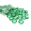 Board Games>Pack of 100 Life Stone Gaming Glass Stones - Emerald - Your Source for Gaming Essentials