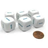 Dice>Pack of 6 20mm Educational Central Tendency Word Dice - Mode Mean Median - Your Source for Gaming Essentials