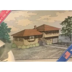 Patal 305 HO Scale House Split Level Kit - Your Source for Gaming Essentials* Trains