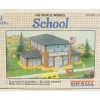 Patal 3070 HO Scale School Building Kit - Your Source for Gaming Essentials* Trains