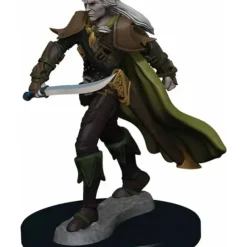 Tabletop Miniatures>Pathfinder Battles: Premium Painted Figure - (W1) Elf Fighter Male - Your Source for Gaming Essentials