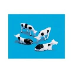 Peco 5100 HO/OO Cows Figures (Set of 4) - Your Source for Gaming Essentials* Trains