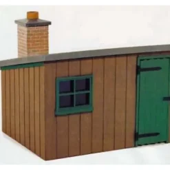 Peco LK-704 O Scale Wooden Lineside Hut - Your Source for Gaming Essentials* Trains