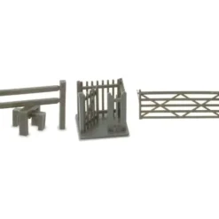 Peco NB-46 N 3 Field Gates, 3 Stiles and 1 Wicket Gate - Your Source for Gaming Essentials* Trains