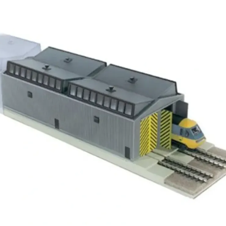 Peco NB-80 N Train Shed Unit Manyways Lineside Kit - Your Source for Gaming Essentials* Trains