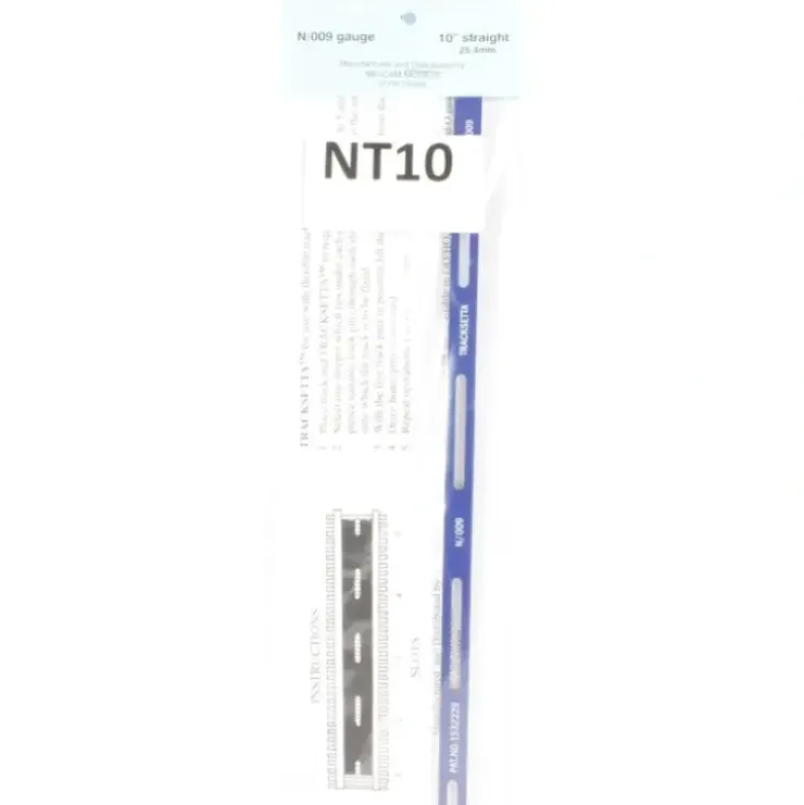 Peco NT-10 N Tracksetta Track Laying Template - 10" 25.4cm Straight - Your Source for Gaming Essentials* Trains
