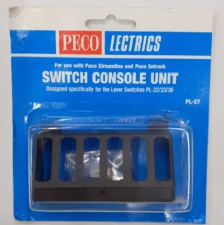 Peco PL-27 HO Switch Console Unit - Your Source for Gaming Essentials* Trains