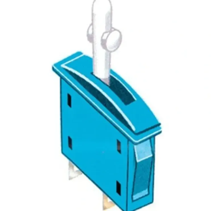 Peco PL-22 HO Switch On/Off/Light Blue - Your Source for Gaming Essentials* Trains