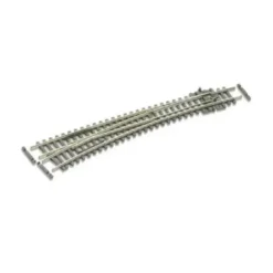 Peco SL-E387F N Code 55 10 18" x 36" Radius Curved Left Hand Switch Turnout - Your Source for Gaming Essentials* Trains