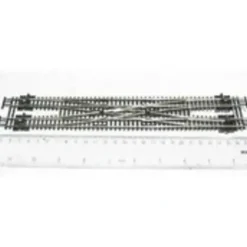 Peco SL-E383F N Fine Scissors Crossover Code 55 w/ Electrified Frog, 18" Radius - Your Source for Gaming Essentials* Trains