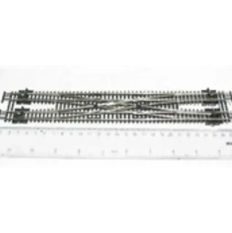 Peco SL-E383F N Fine Scissors Crossover Code 55 w/ Electrified Frog, 18" Radius - Your Source for Gaming Essentials* Trains