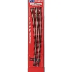 Peco SL-E8377 HO Code 83 9.5 43" Radius Electrofrog #7 Left Hand Switch Turnout - Your Source for Gaming Essentials* Trains