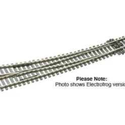 Peco SL-E86 HO/OO Code100 60"Radius Electrofrog Curved Right Hand Switch Turnout - Your Source for Gaming Essentials* Trains