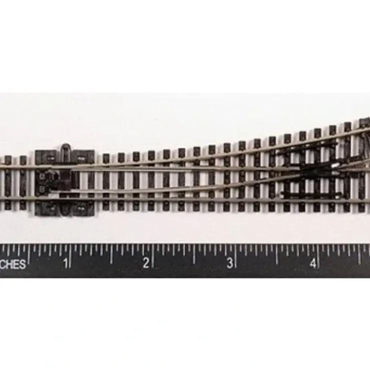 Peco SL-E396 N Code 80 12 18" Radius Left Hand Switch Turnout - Your Source for Gaming Essentials* Trains