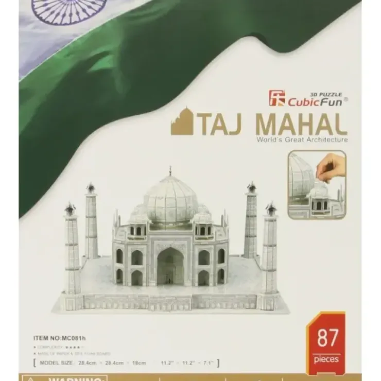 Toys>87 Piece 3D Puzzle Model Kit - Taj Mahal - Your Source for Gaming Essentials