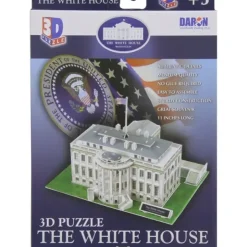 Toys>64 Piece 11" 3D Puzzle Model Kit - The White House - Your Source for Gaming Essentials