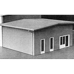 Pikestuff 541-0011 HO Add-on Office/Showroom Kit - Your Source for Gaming Essentials* Trains