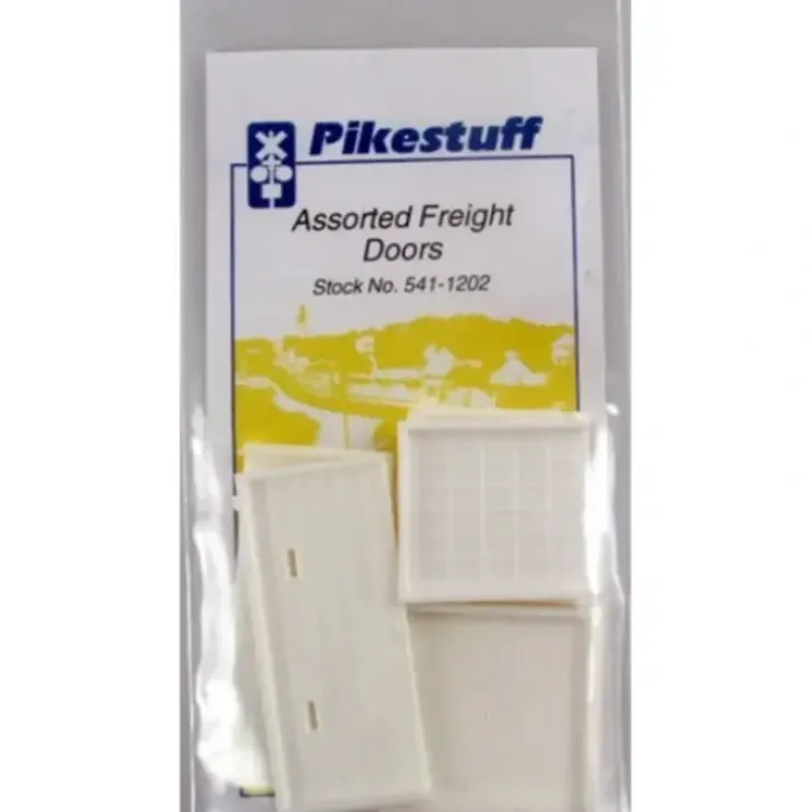 Pikestuff 541-1202 HO Assorted Freight Doors - Your Source for Gaming Essentials* Trains