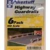 Pikestuff 541-0013 HO Highway Guard Rails (Pack of 6) - Your Source for Gaming Essentials* Trains