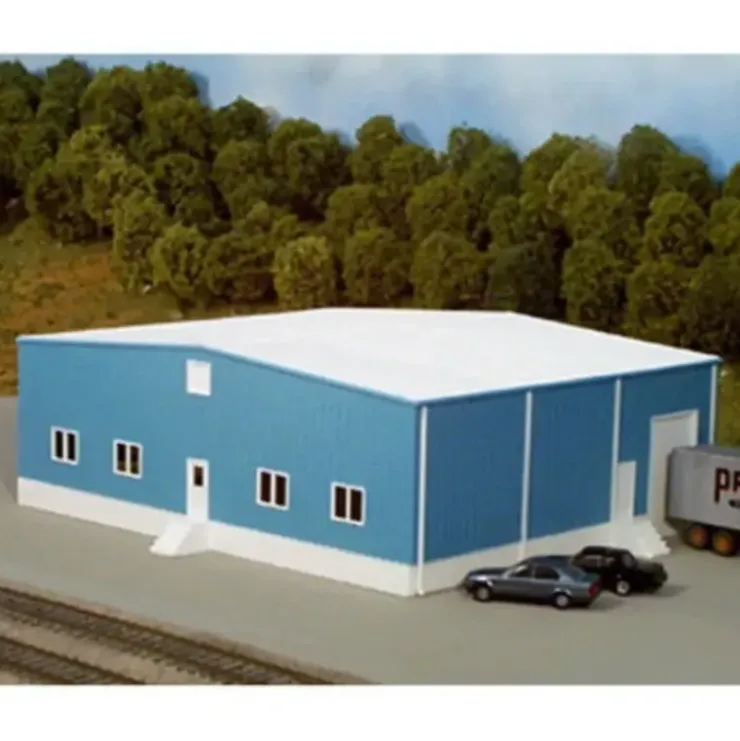 Pikestuff 541-0020 HO Tri-Star Industries Building Kit Blue - Your Source for Gaming Essentials* Trains